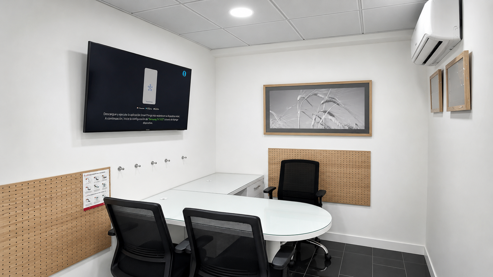 Sala de atención equipada en GAES Viña Rialto